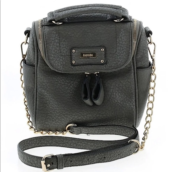 Kensie Gray/Grey Crossbody One Size - Picture 1 of 10